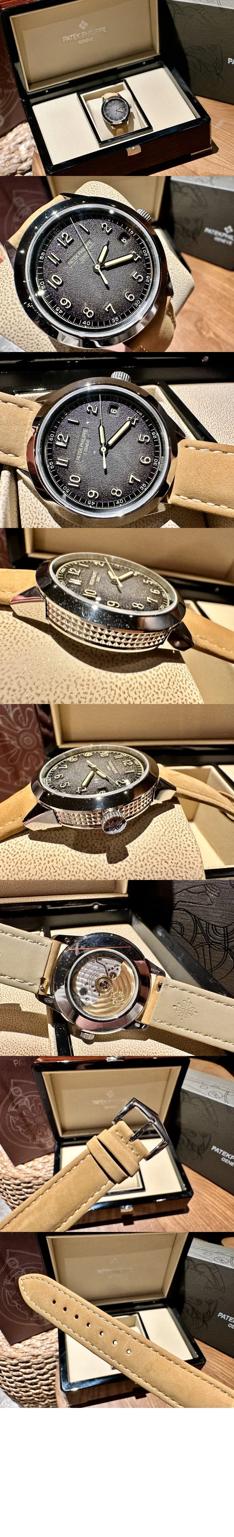 파텍필립 칼라트라바 화이트 골드