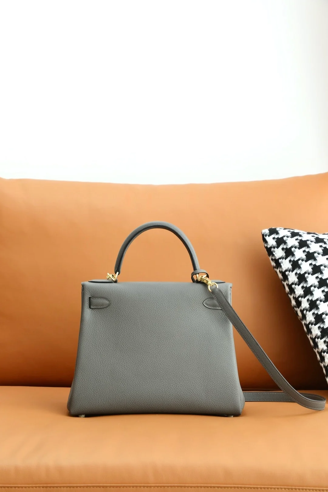 에르메스 켈리백 28 Gris etain 백