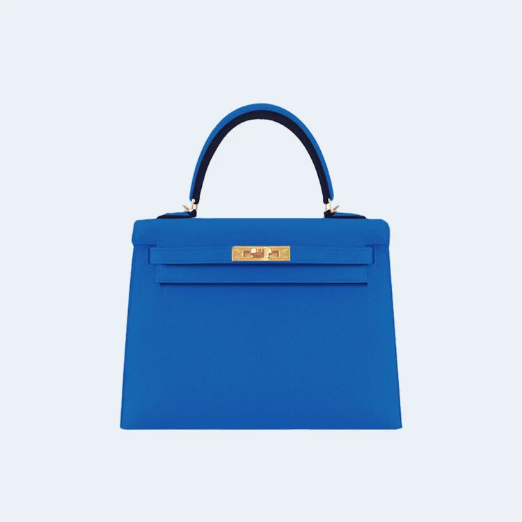 에르메스 켈리백 25 Tanzania blue 백