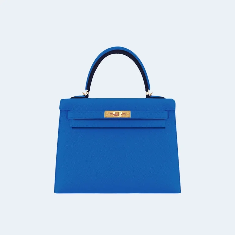 에르메스 켈리백 25 Tanzania blue 백