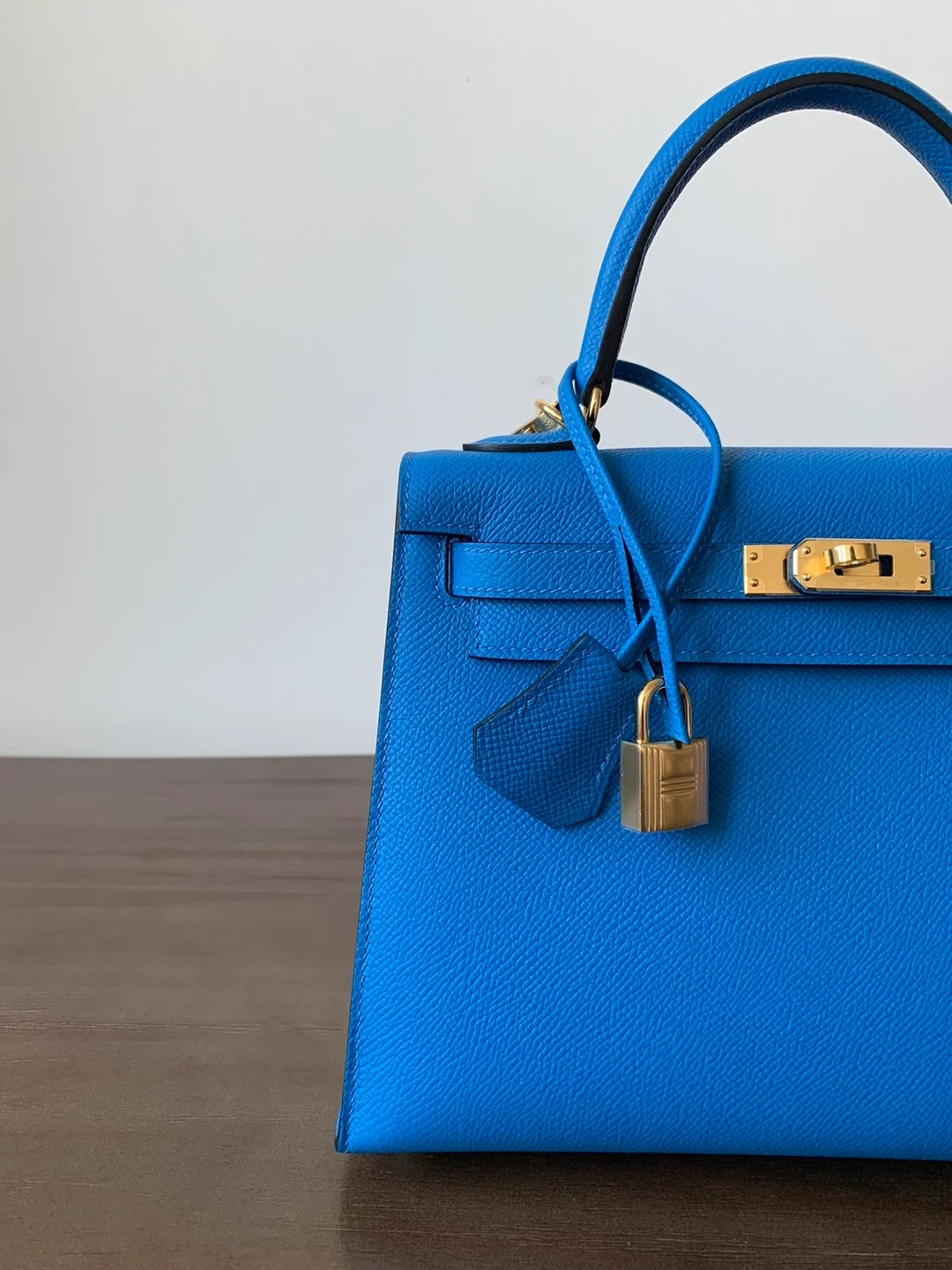 에르메스 켈리백 25 Tanzania blue 백