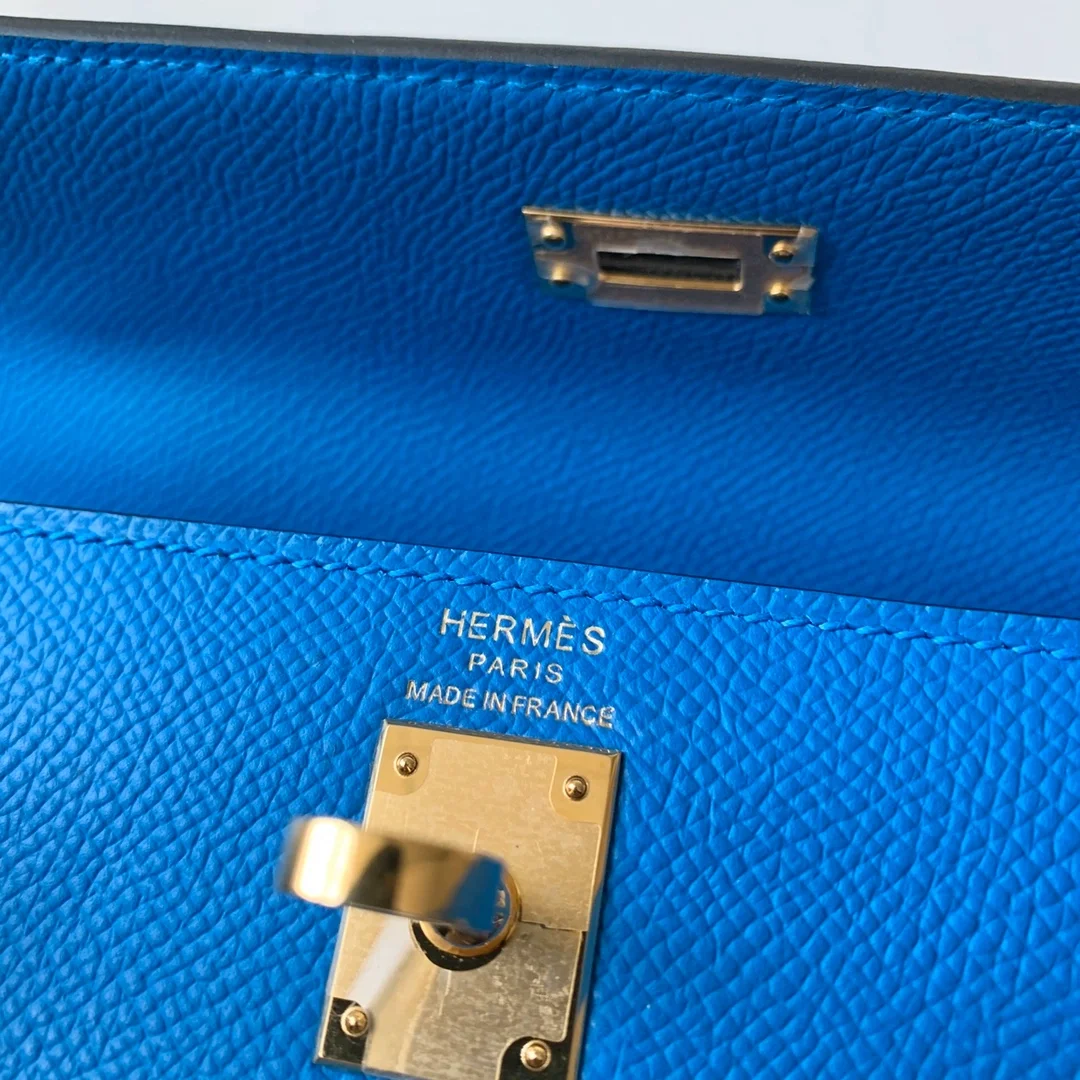 에르메스 켈리백 25 Tanzania blue 백
