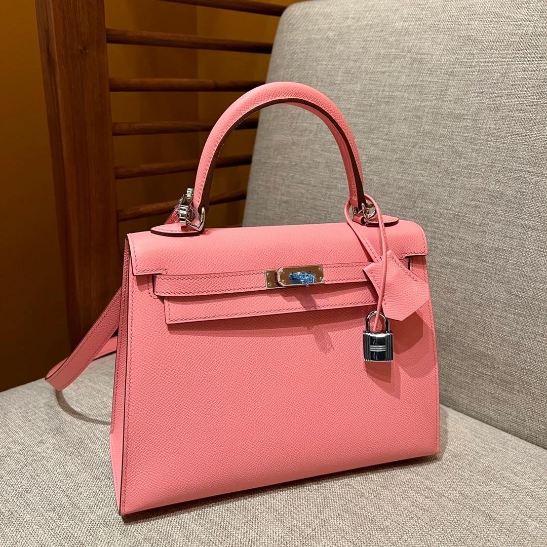 에르메스 켈리백 25 Rose sakura Epsom 백