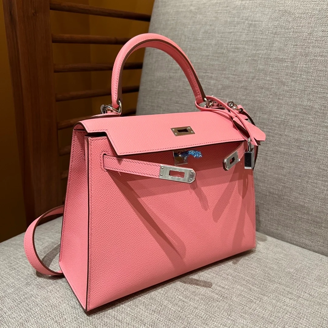 에르메스 켈리백 25 Rose sakura Epsom 백