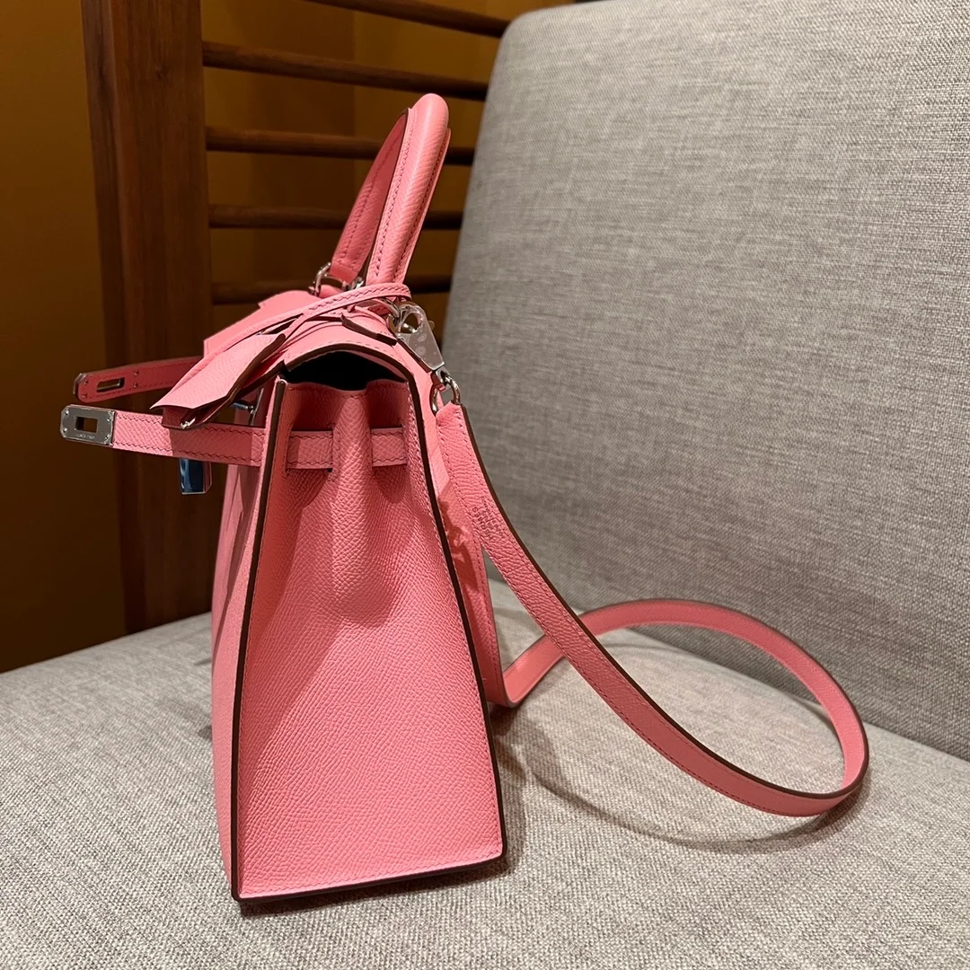 에르메스 켈리백 25 Rose sakura Epsom 백