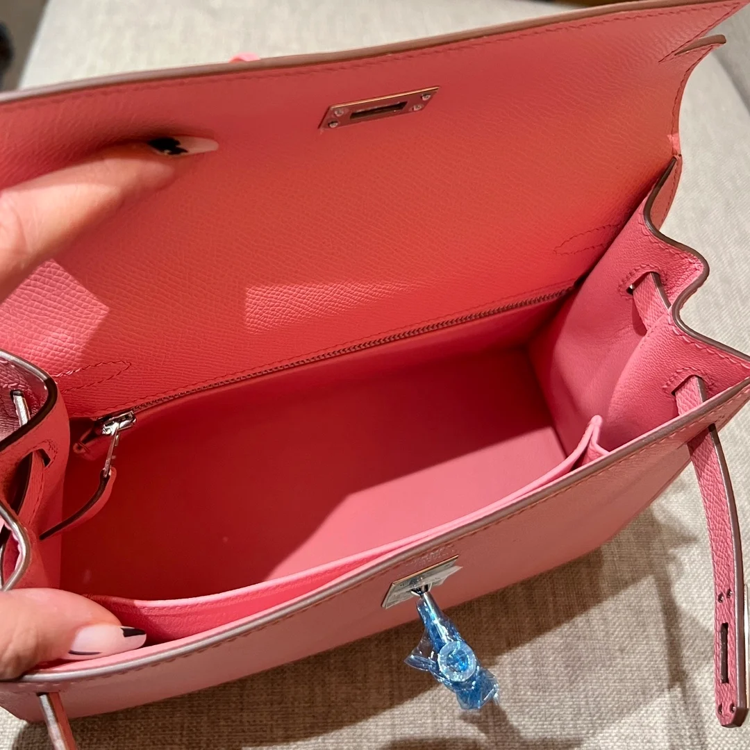 에르메스 켈리백 25 Rose sakura Epsom 백