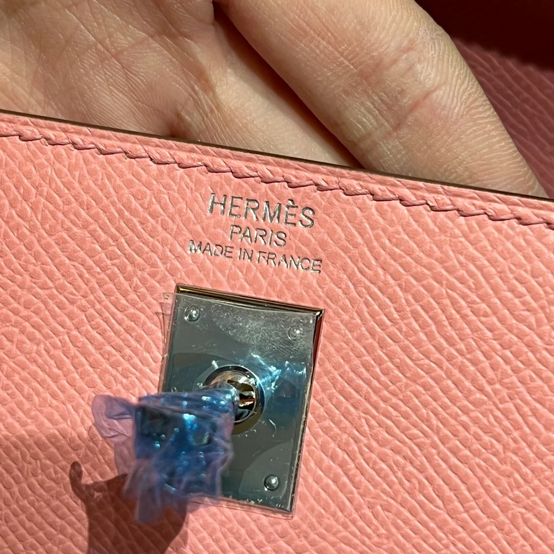 에르메스 켈리백 25 Rose sakura Epsom 백
