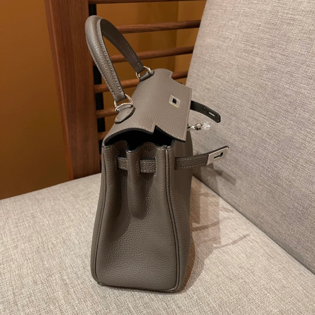 에르메스 켈리백 25 Gris etain Togo 백