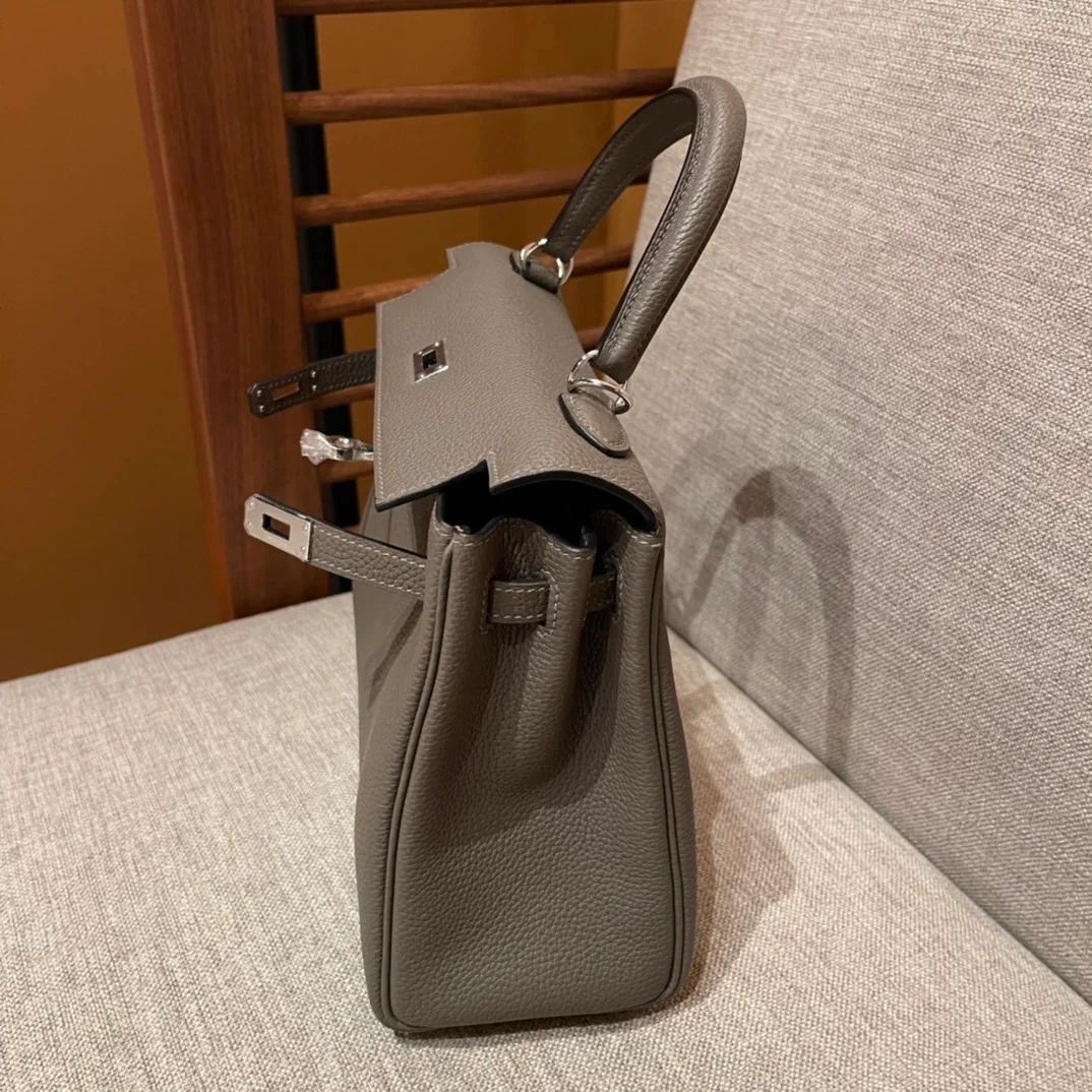 에르메스 켈리백 25 Gris etain Togo 백