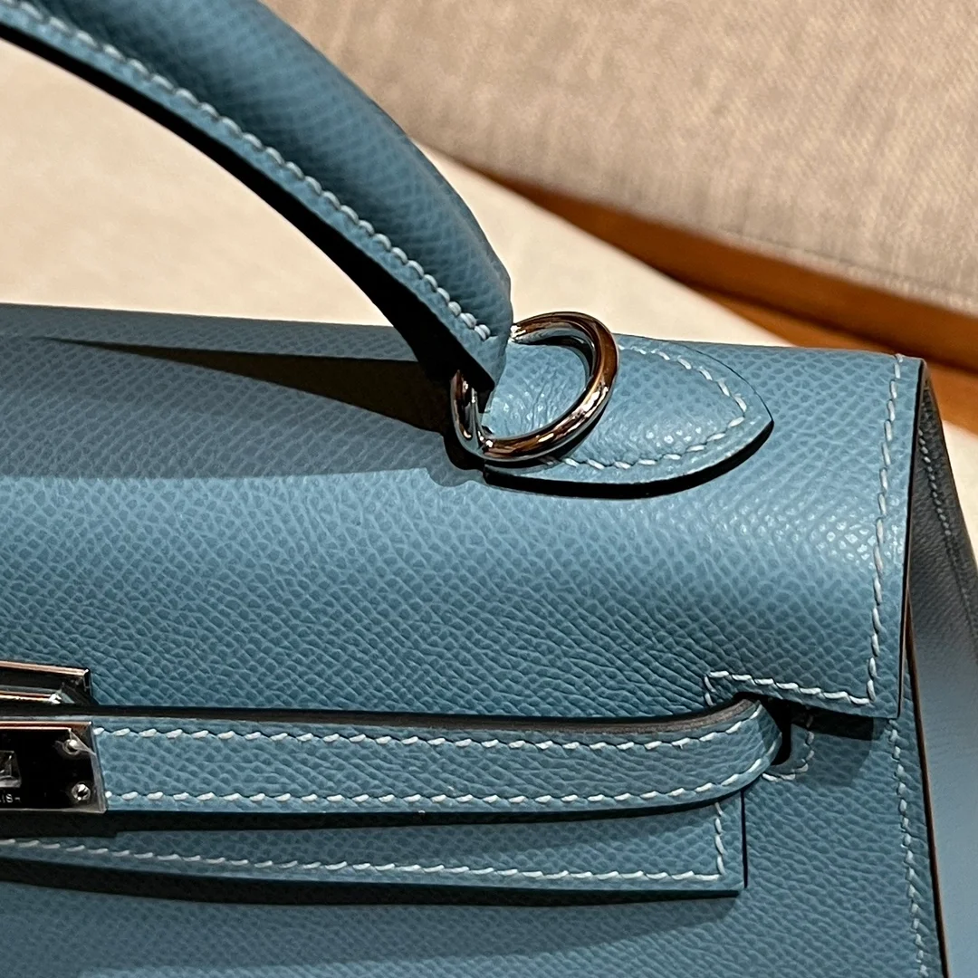 에르메스 켈리백 25 Blue ciel Epsom 백