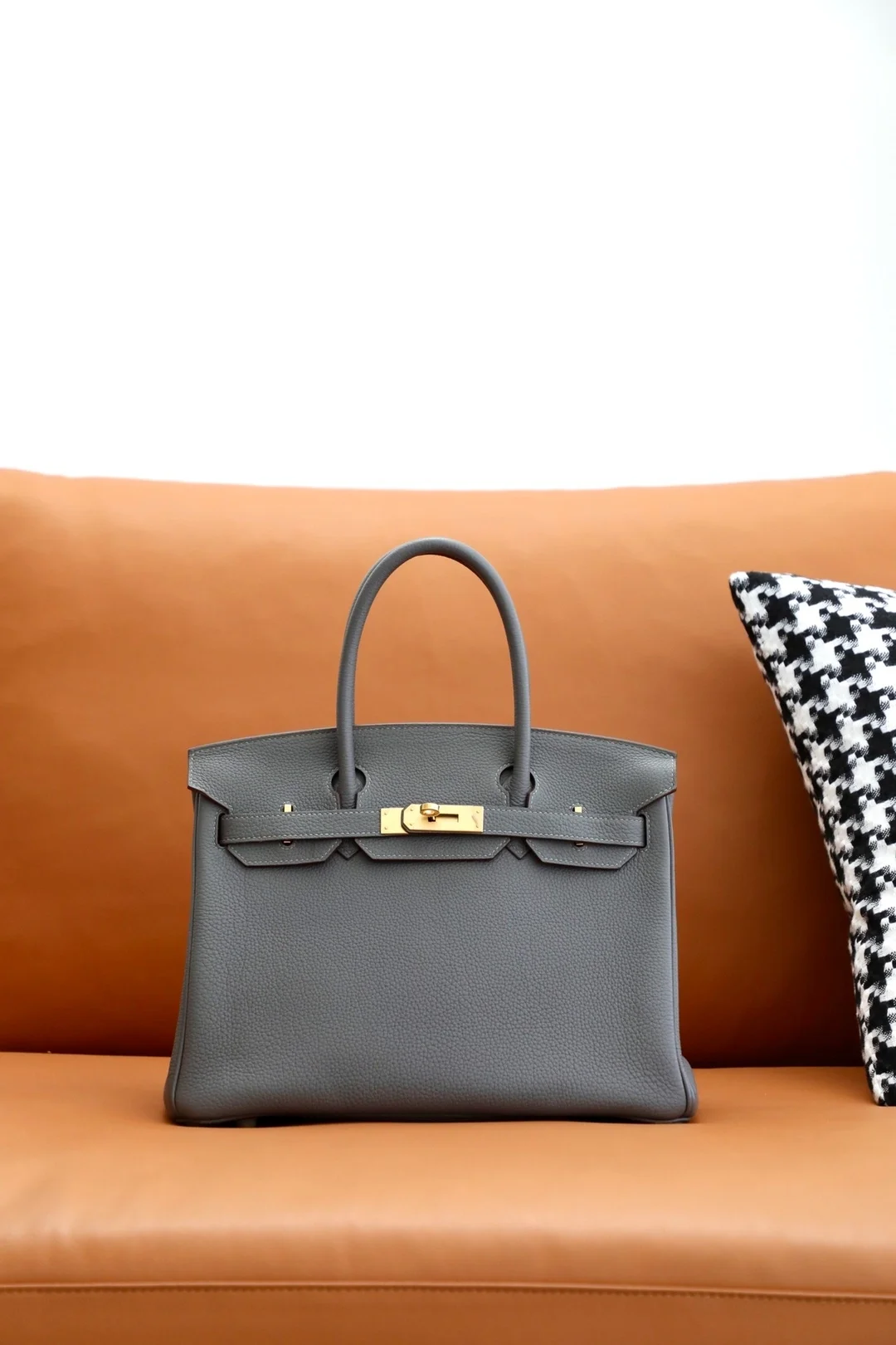 에르메스 버킨 30 Gris etain 토고 백
