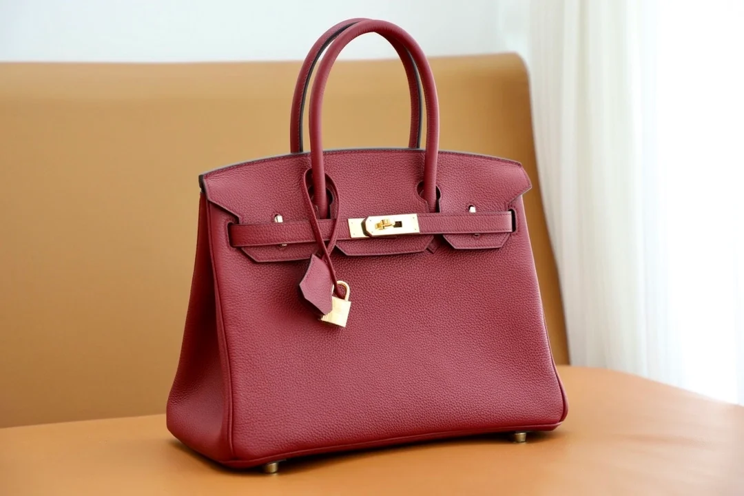 에르메스 버킨 30 Rouge grenade 토고 백