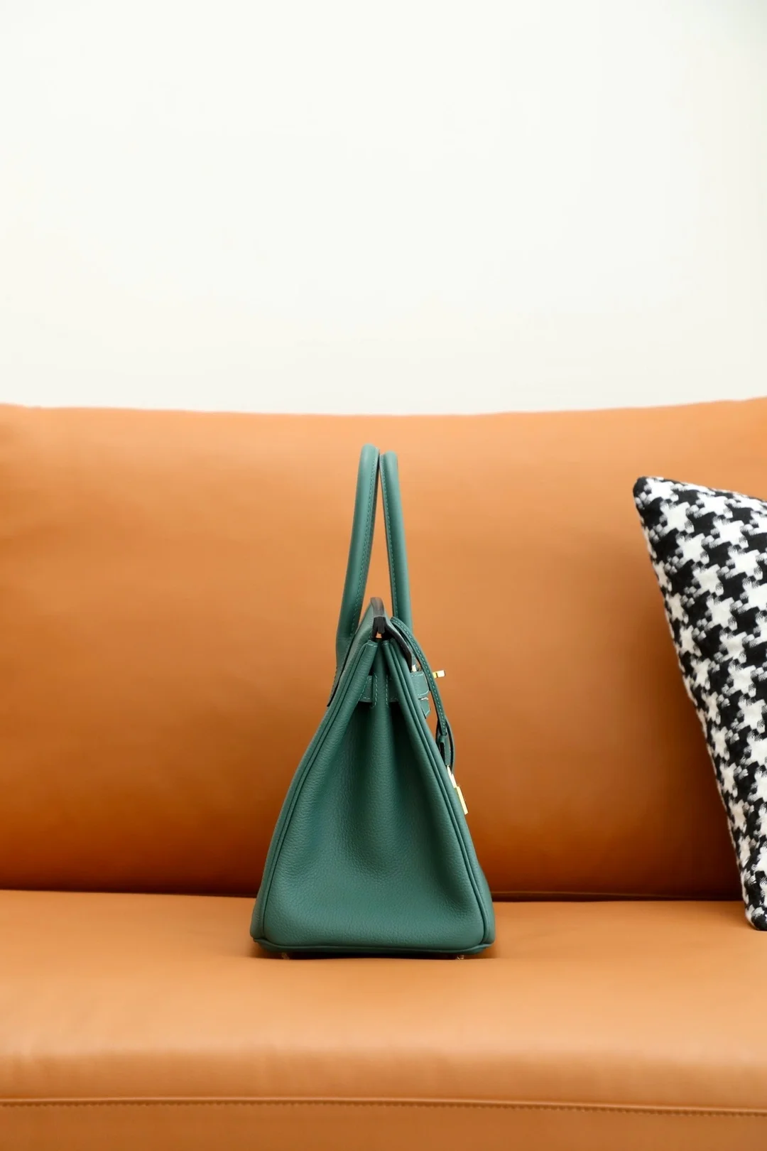 에르메스 버킨 30 Malachite 토고 백