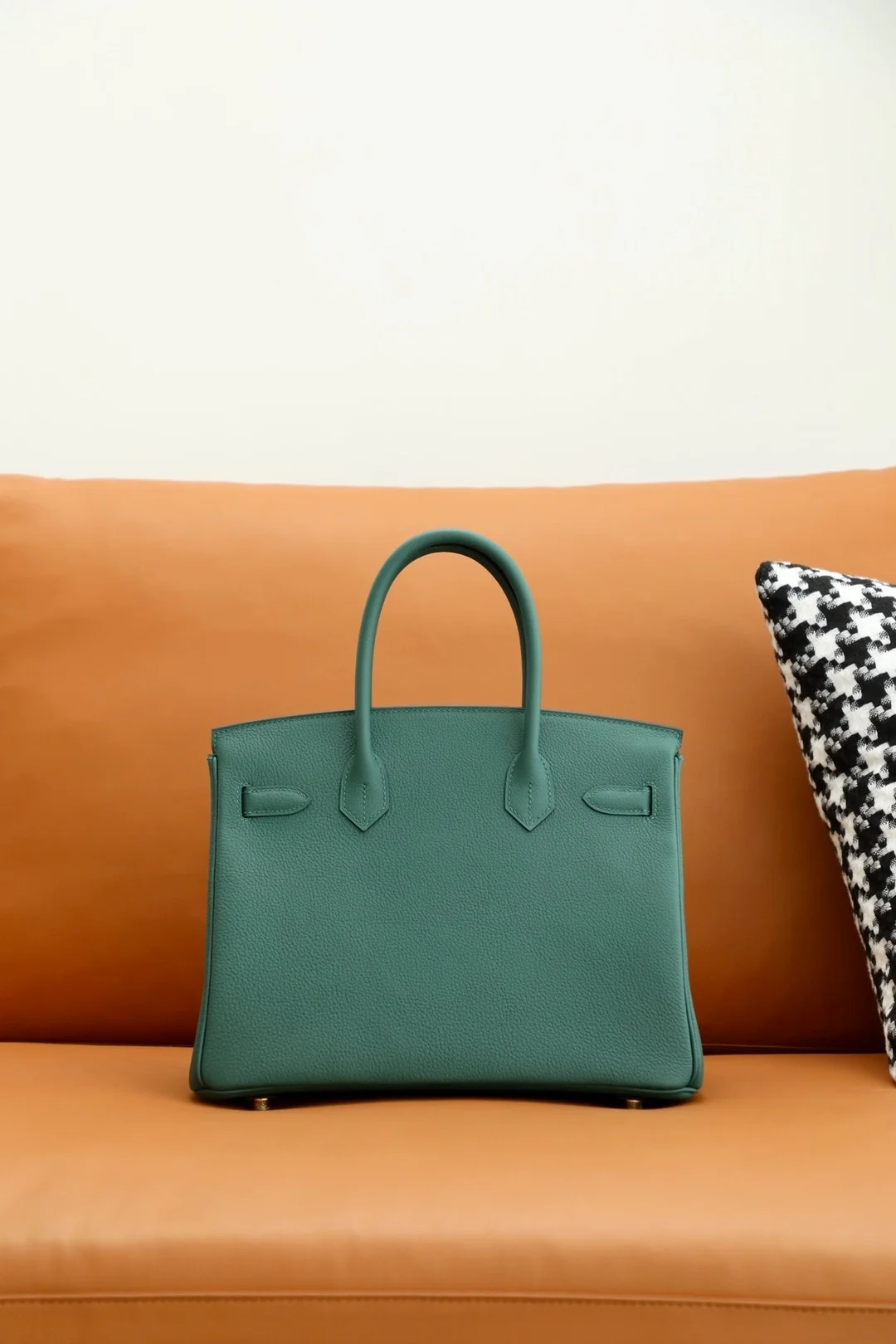 에르메스 버킨 30 Malachite 토고 백