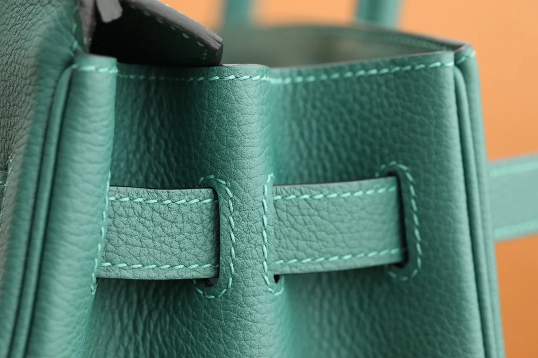 에르메스 버킨 30 Malachite 토고 백