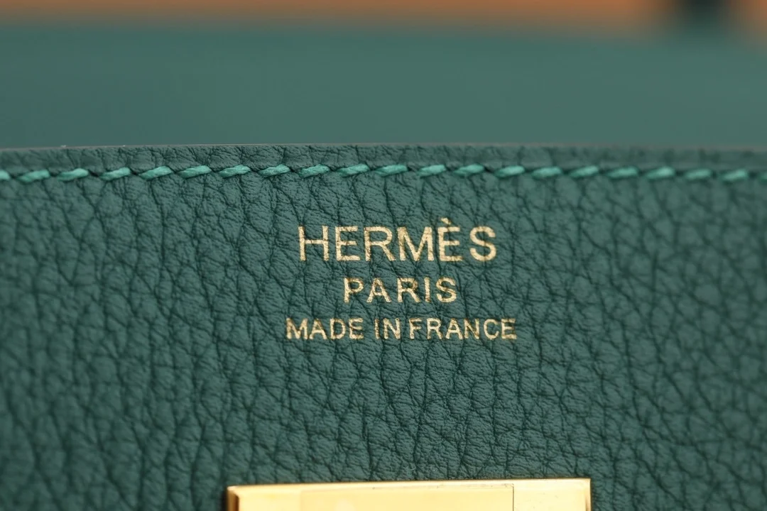 에르메스 버킨 30 Malachite 토고 백