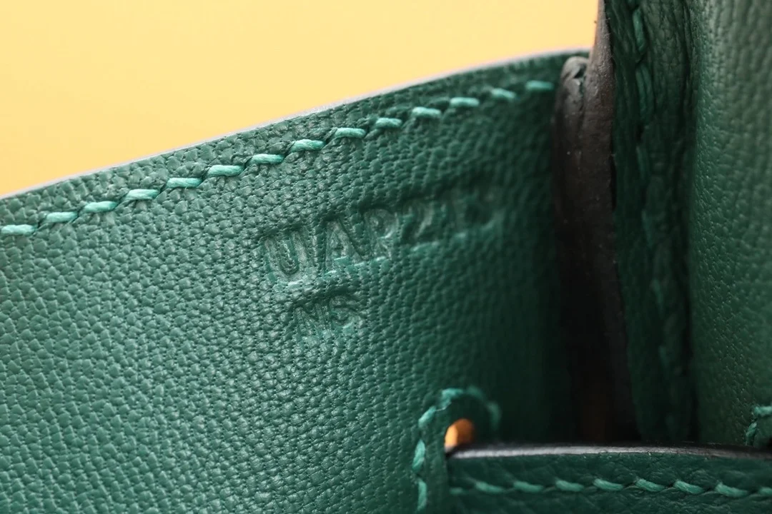 에르메스 버킨 30 Malachite 토고 백