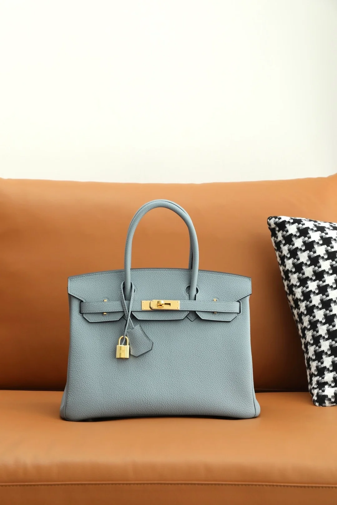 에르메스 버킨 30 Blue lin 토고 백