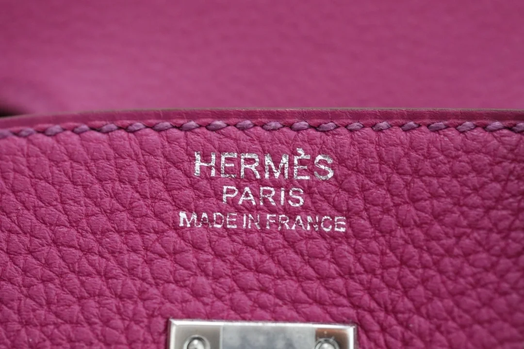 에르메스 버킨 25 Rose pourpre 토고 백