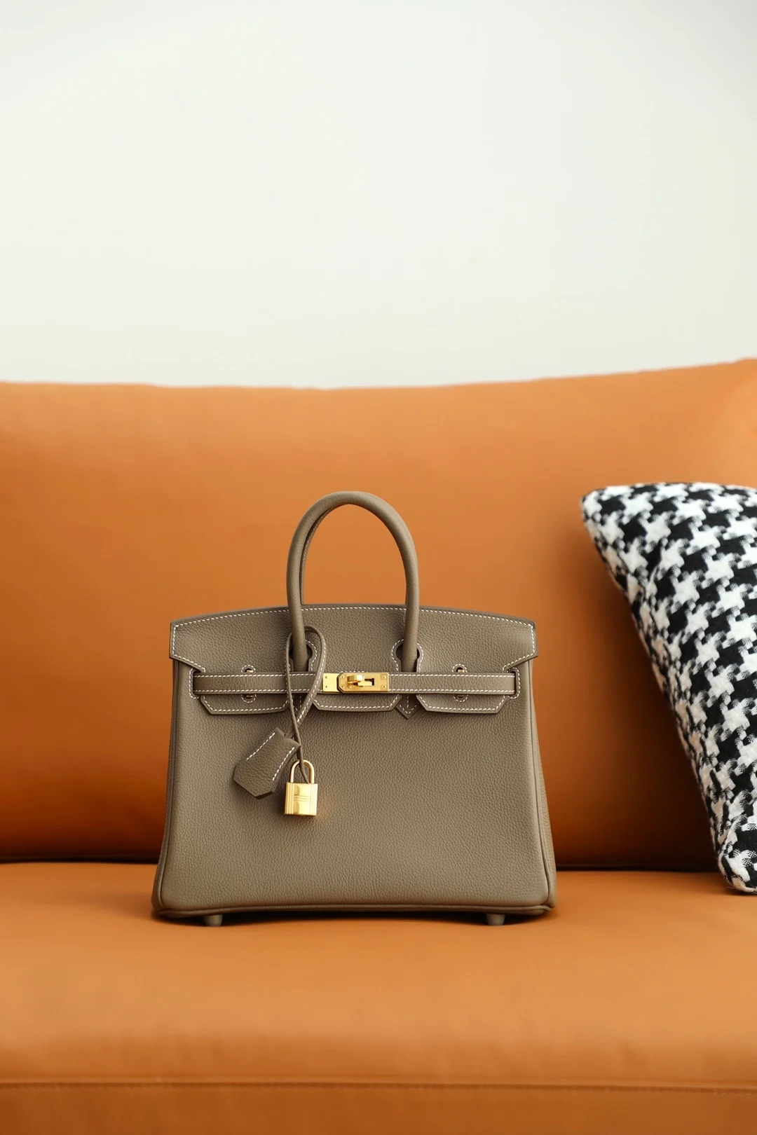 에르메스 버킨 25 Etoupe 토고 백