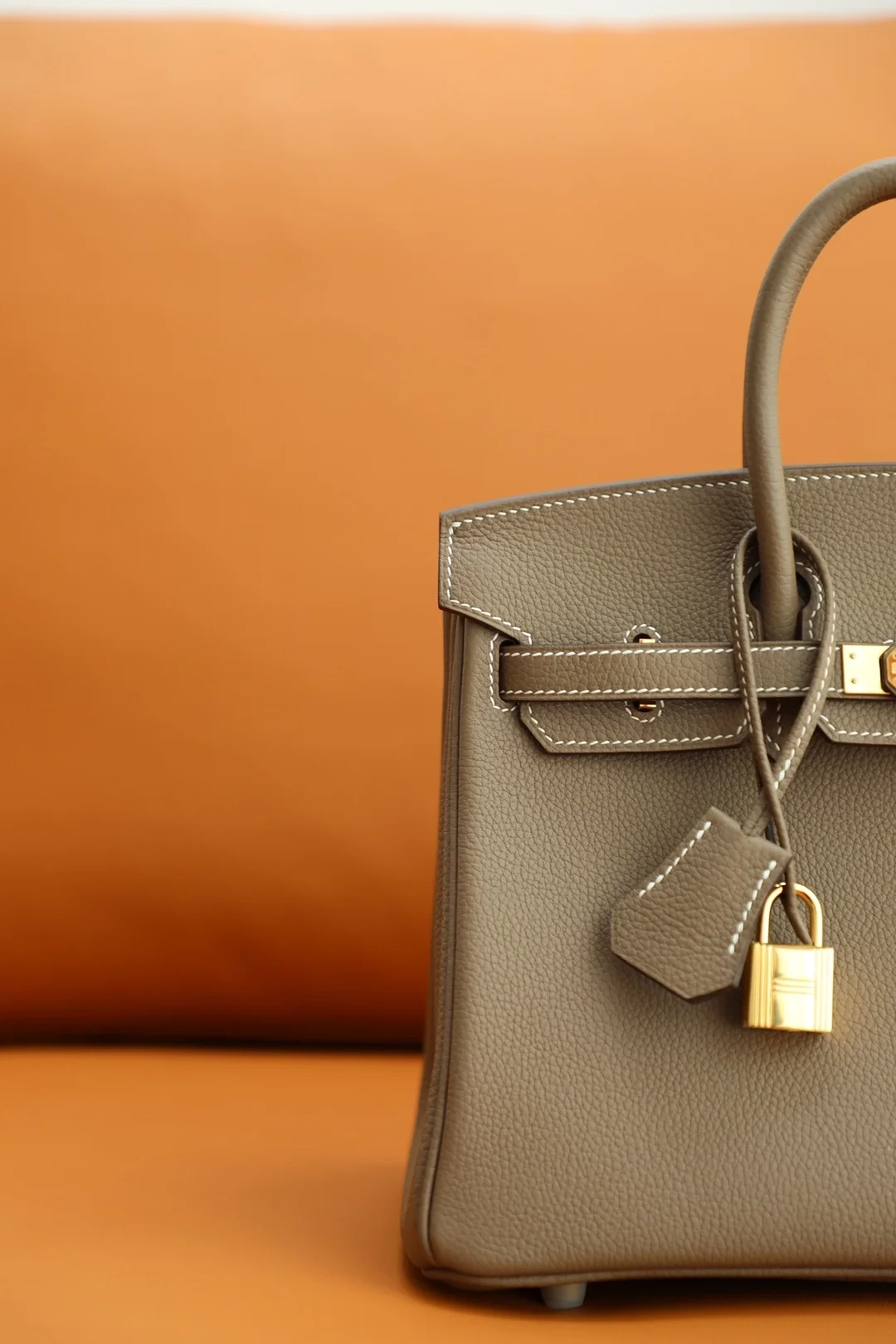 에르메스 버킨 25 Etoupe 토고 백