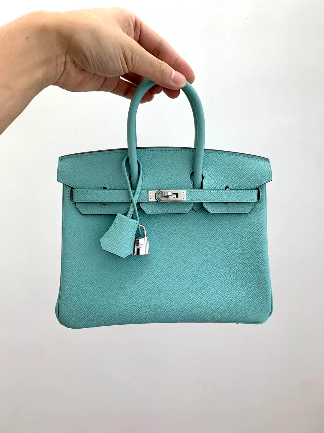 에르메스 버킨 25 Atoll macaron 백