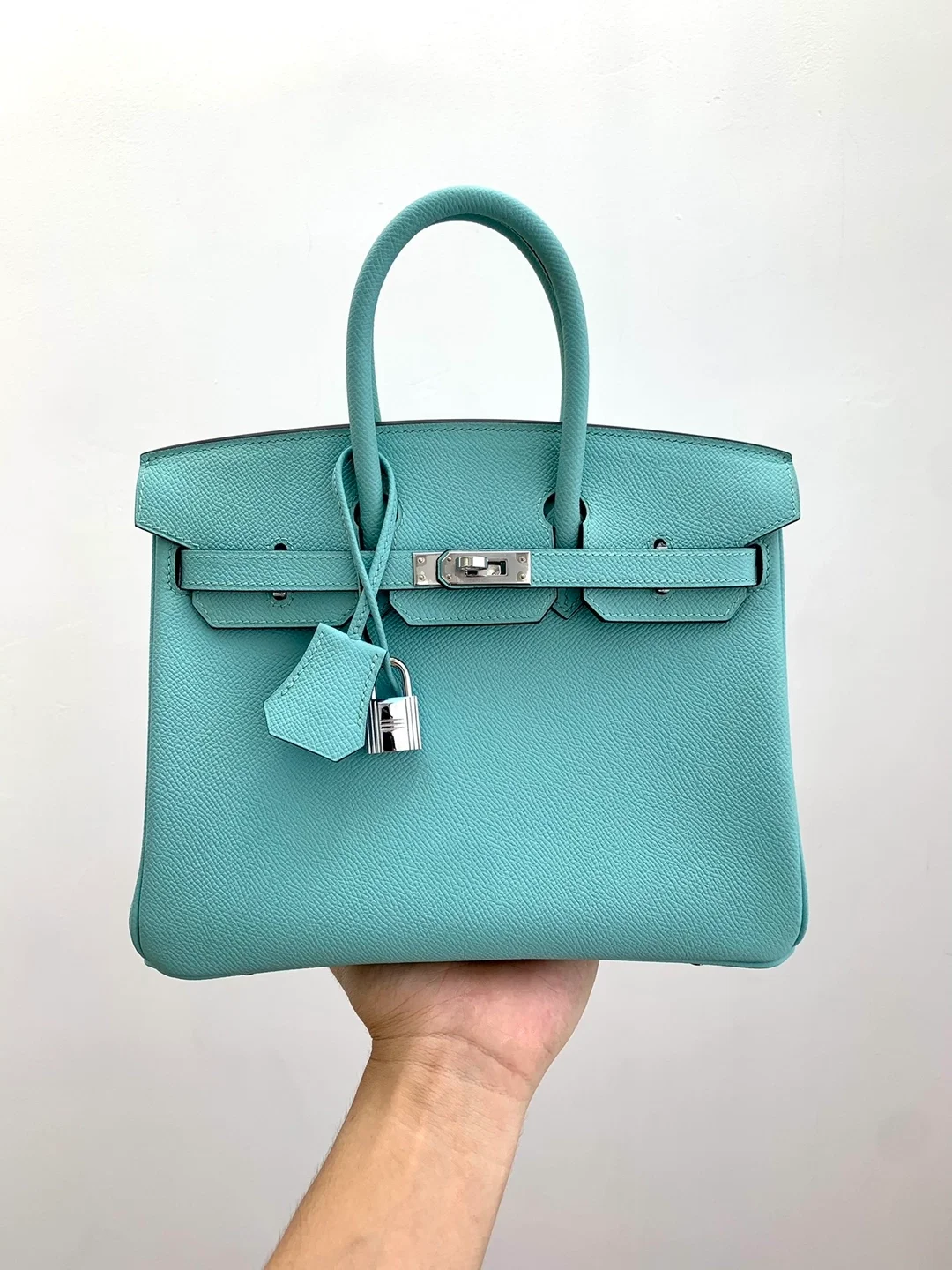 에르메스 버킨 25 Atoll macaron 백