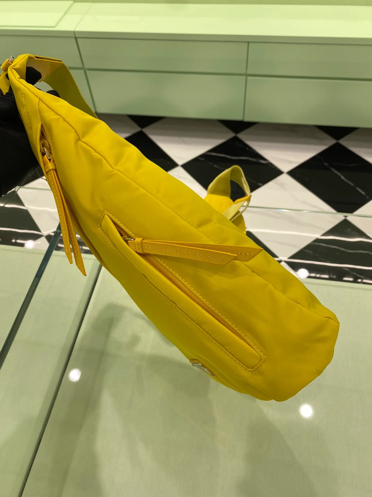 프라다 리나일론 레더 백팩 (2color)