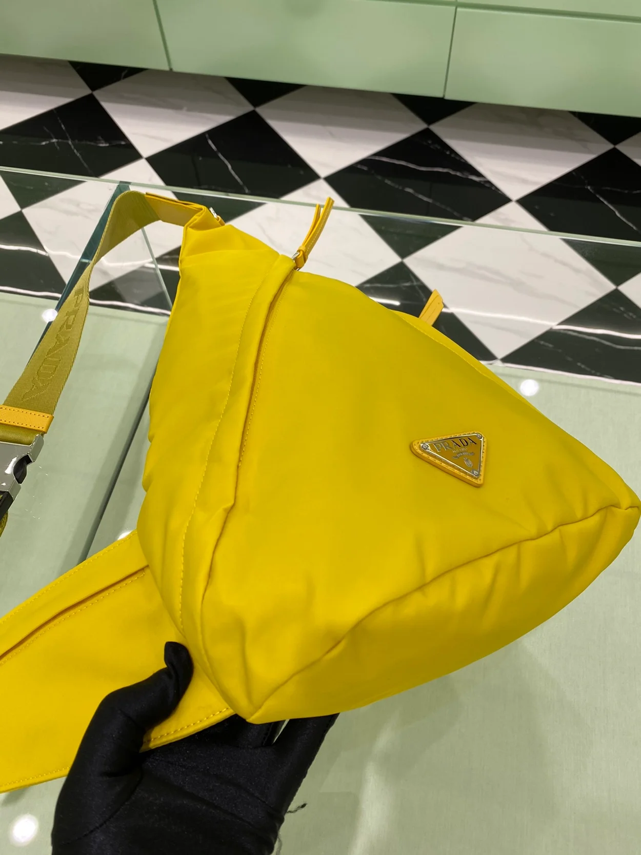 프라다 리나일론 레더 백팩 (2color)