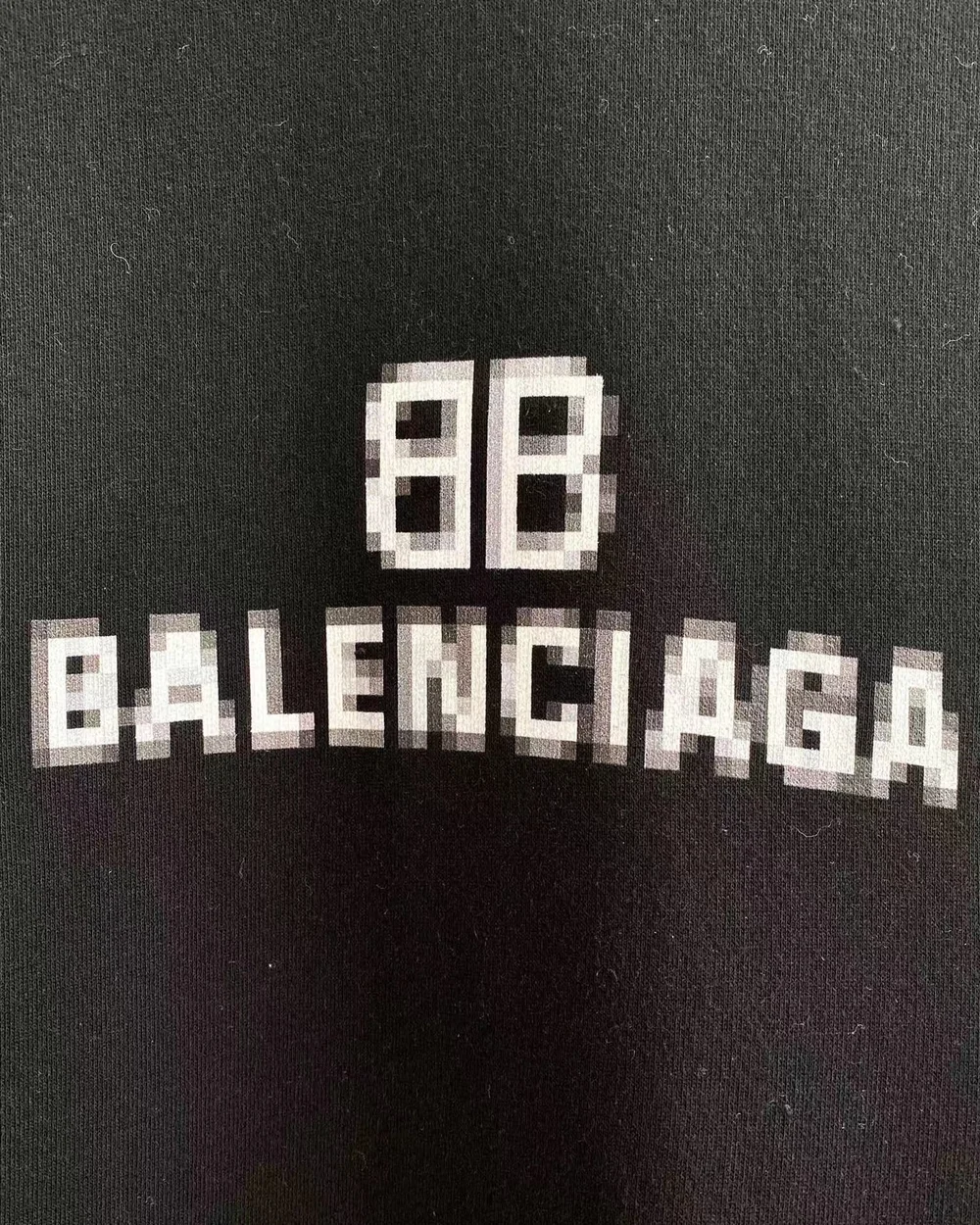 발렌시아가 BB 픽셀 미디엄 핏 후디