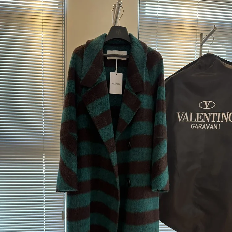 발렌티노 캐시미어 트렌치 코트