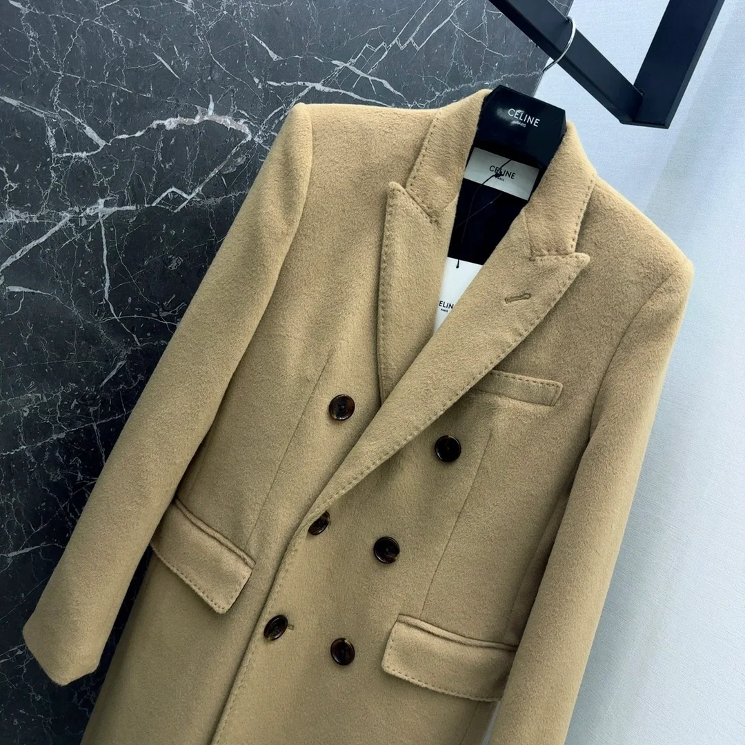 셀린느 체스터필드 캐시미어 코트