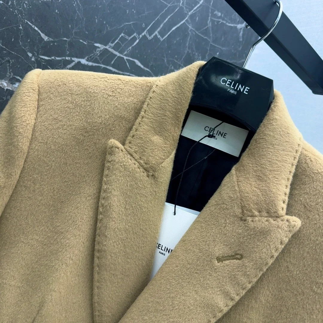 셀린느 체스터필드 캐시미어 코트