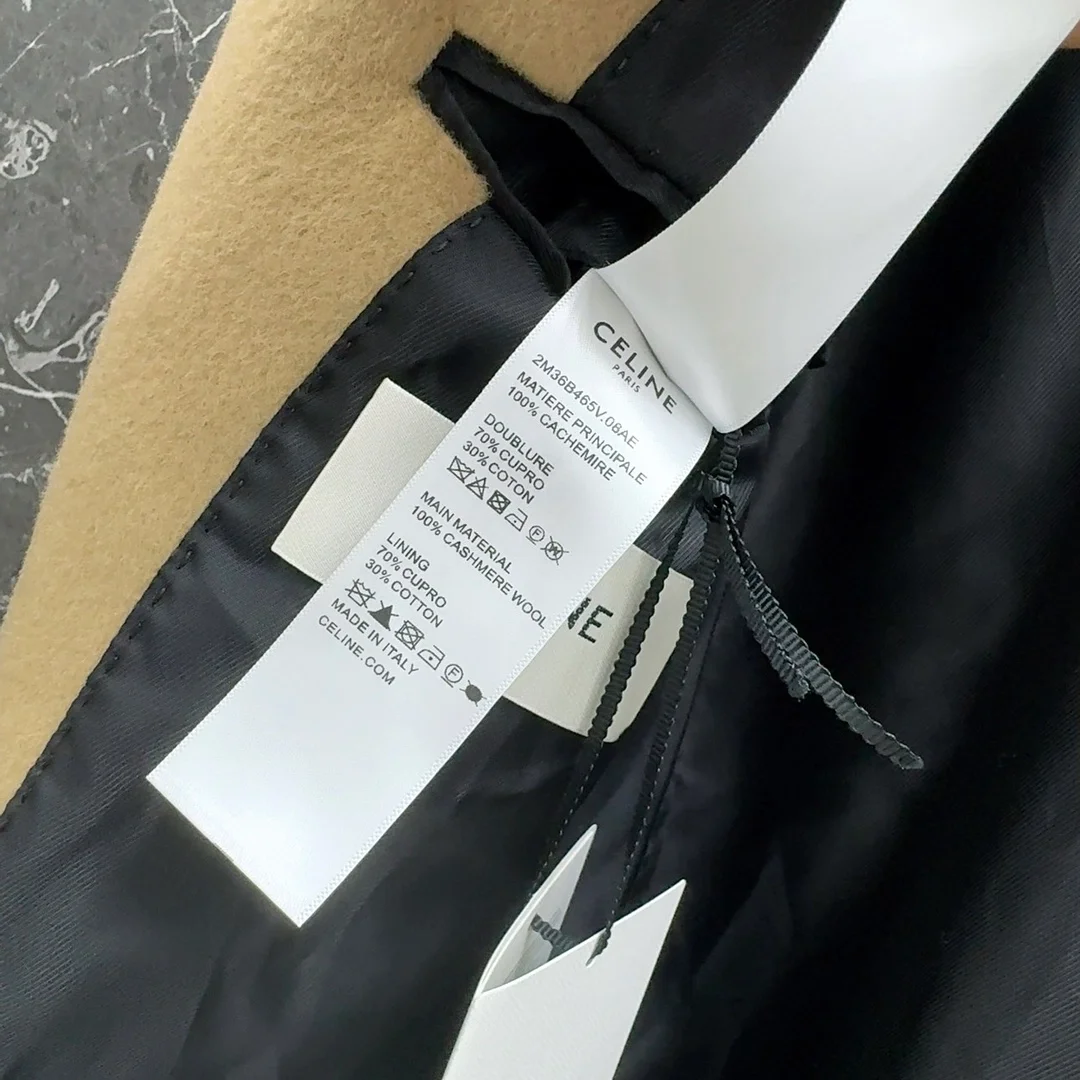 셀린느 체스터필드 캐시미어 코트