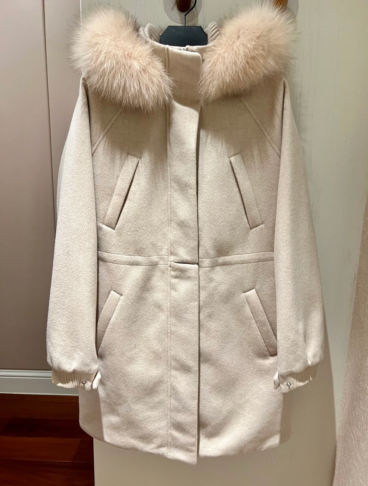 로로피아나 아이서리 캐시미어 롱 자켓