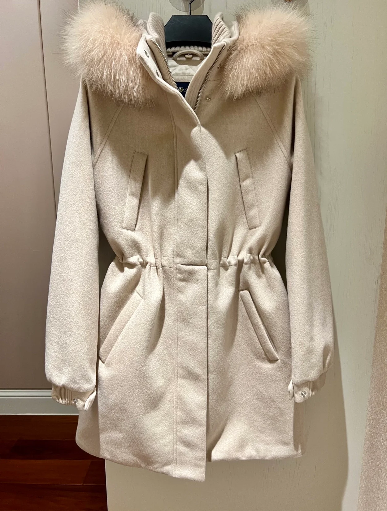 로로피아나 아이서리 캐시미어 롱 자켓