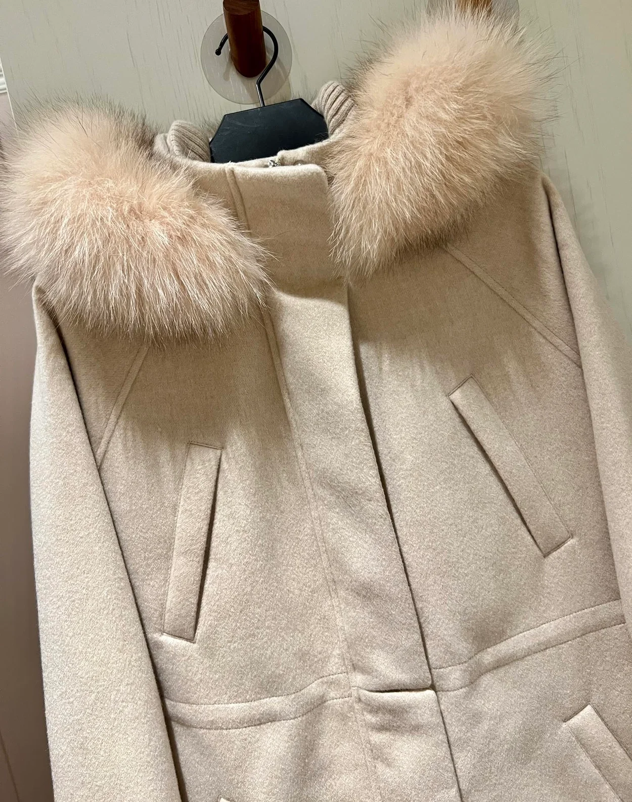 로로피아나 아이서리 캐시미어 롱 자켓