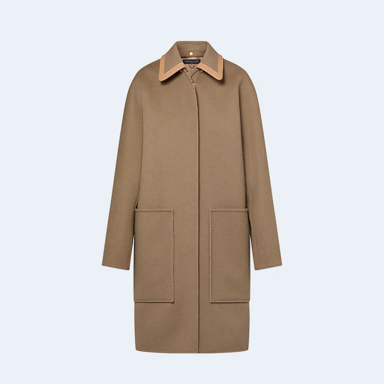 루이비통 리무버블 칼라 더블 페이스 코트 1ABQP2