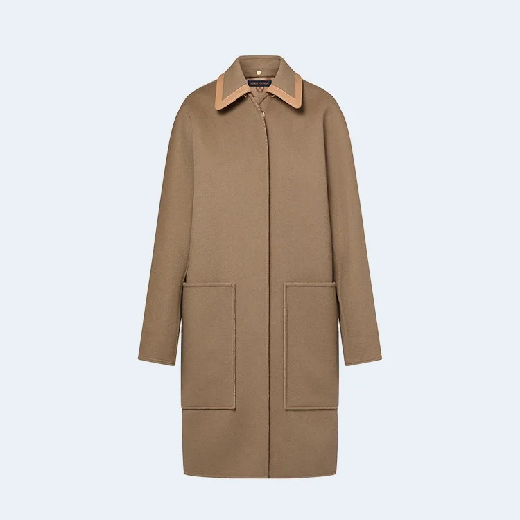 루이비통 리무버블 칼라 더블 페이스 코트 1ABQP2