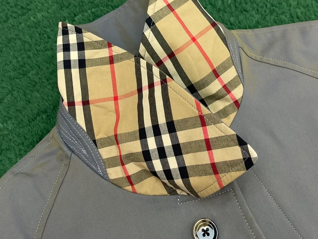 버버리 롱 코튼 카 코트