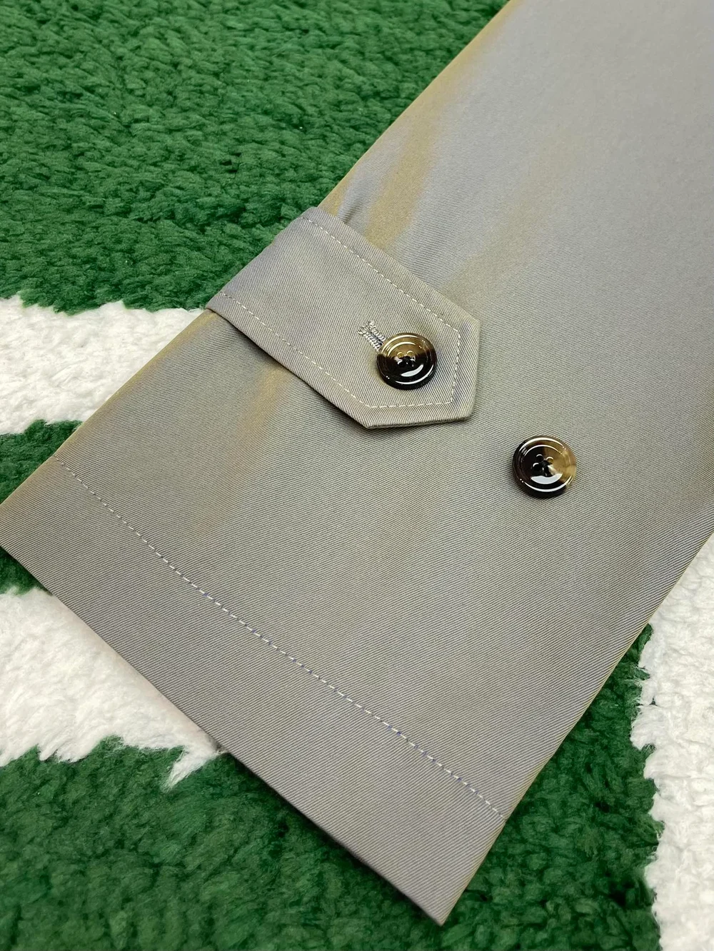 버버리 롱 코튼 카 코트