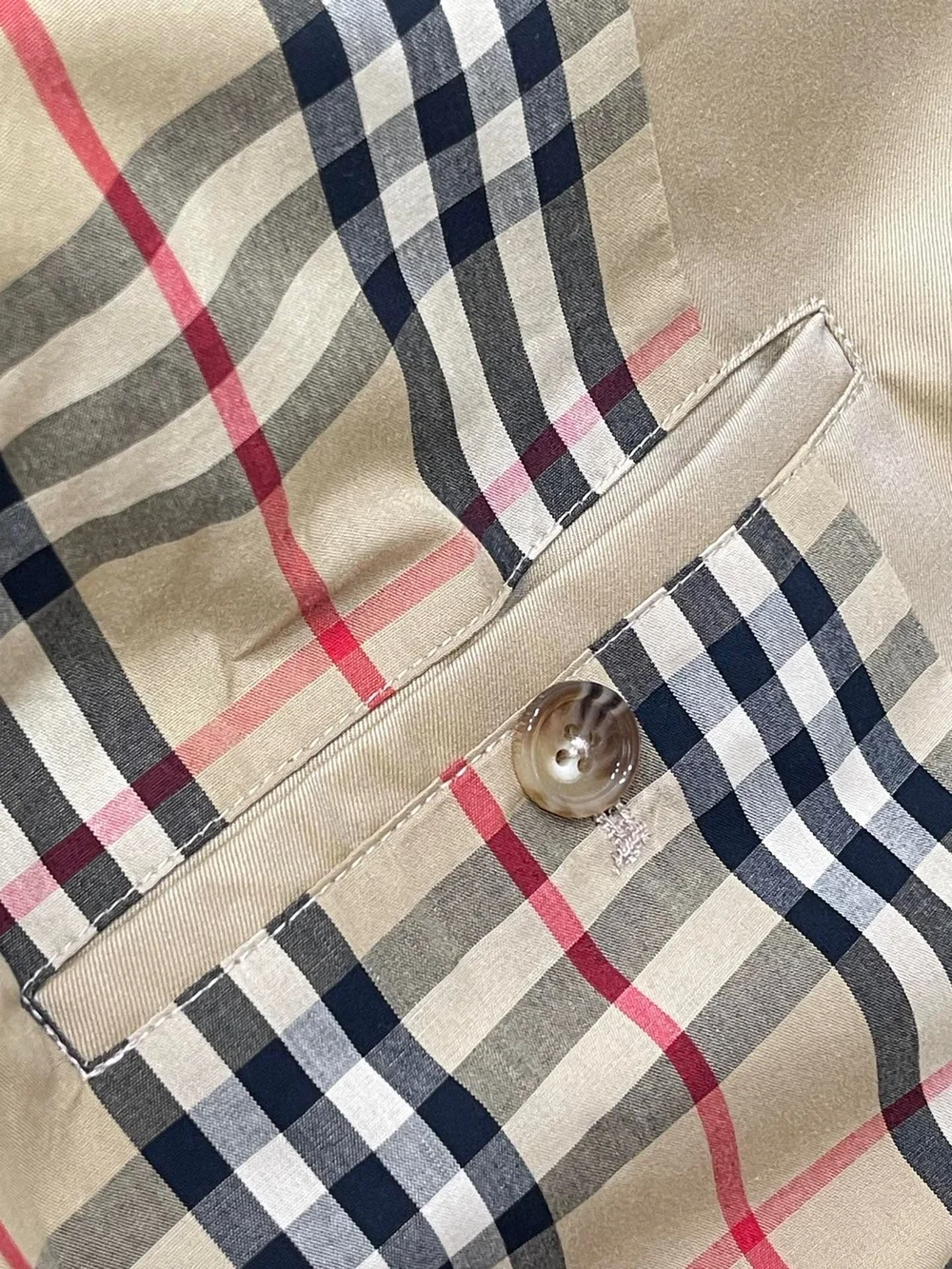 버버리 캠든 헤리티지 카 코트 허니