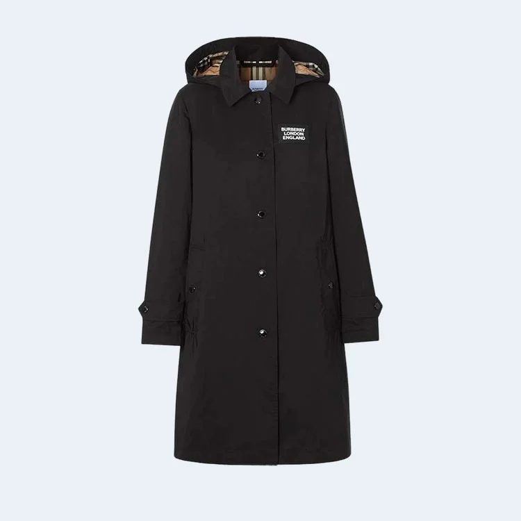 버버리 디태처블 쉐이프 코트