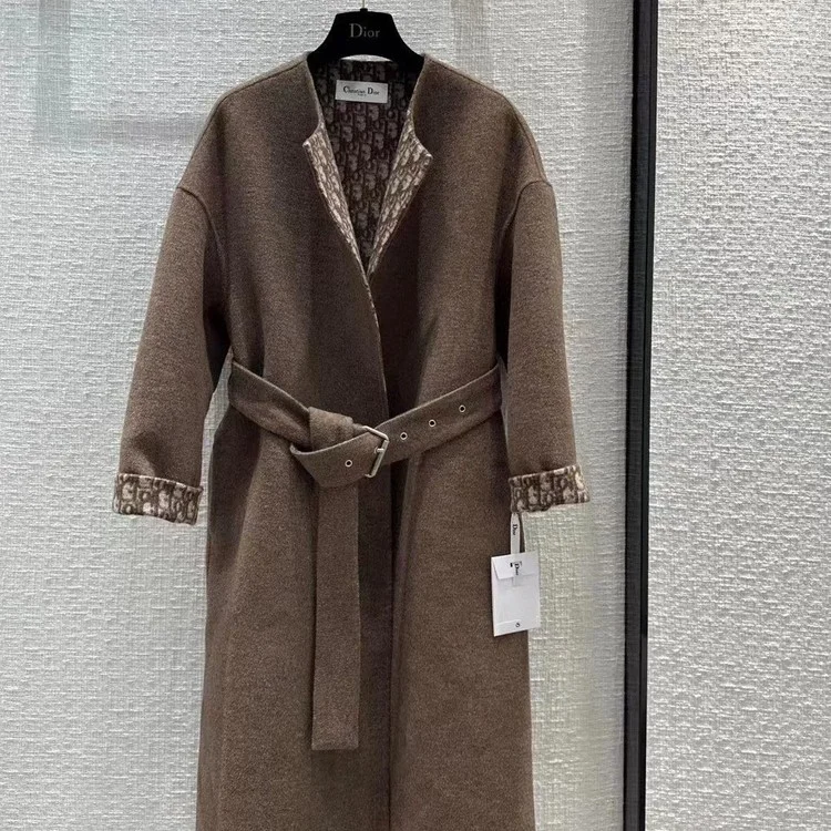 디올 캐시미어 트렌치 코트
