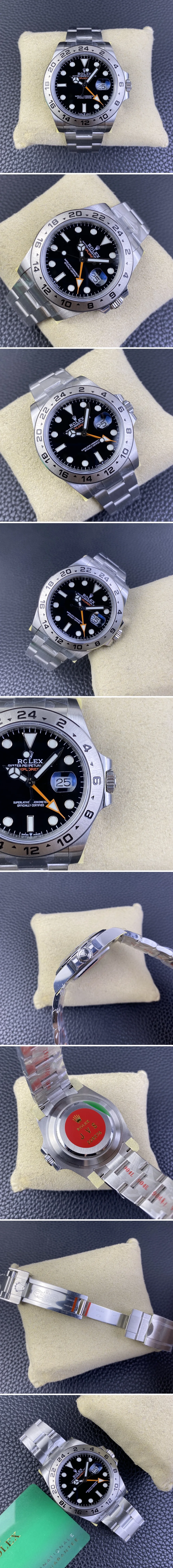 롤렉스 익스플로러2 블랙