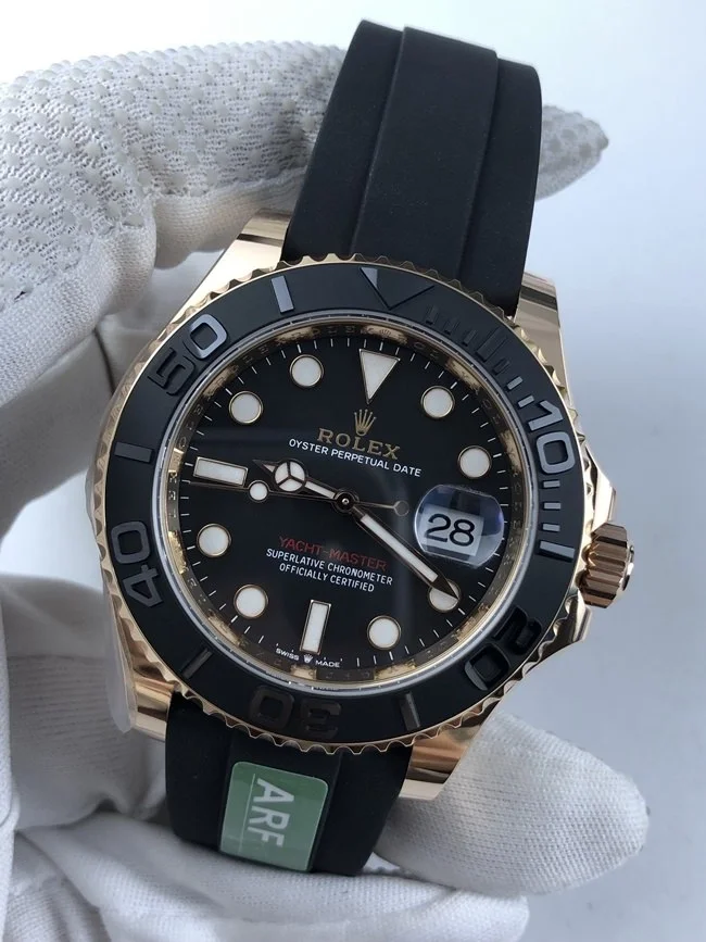 롤렉스 요트마스터 로즈골드 오이스터 러버 밴드