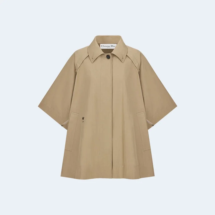 디올 케이프-이펙트 피코트 베이지