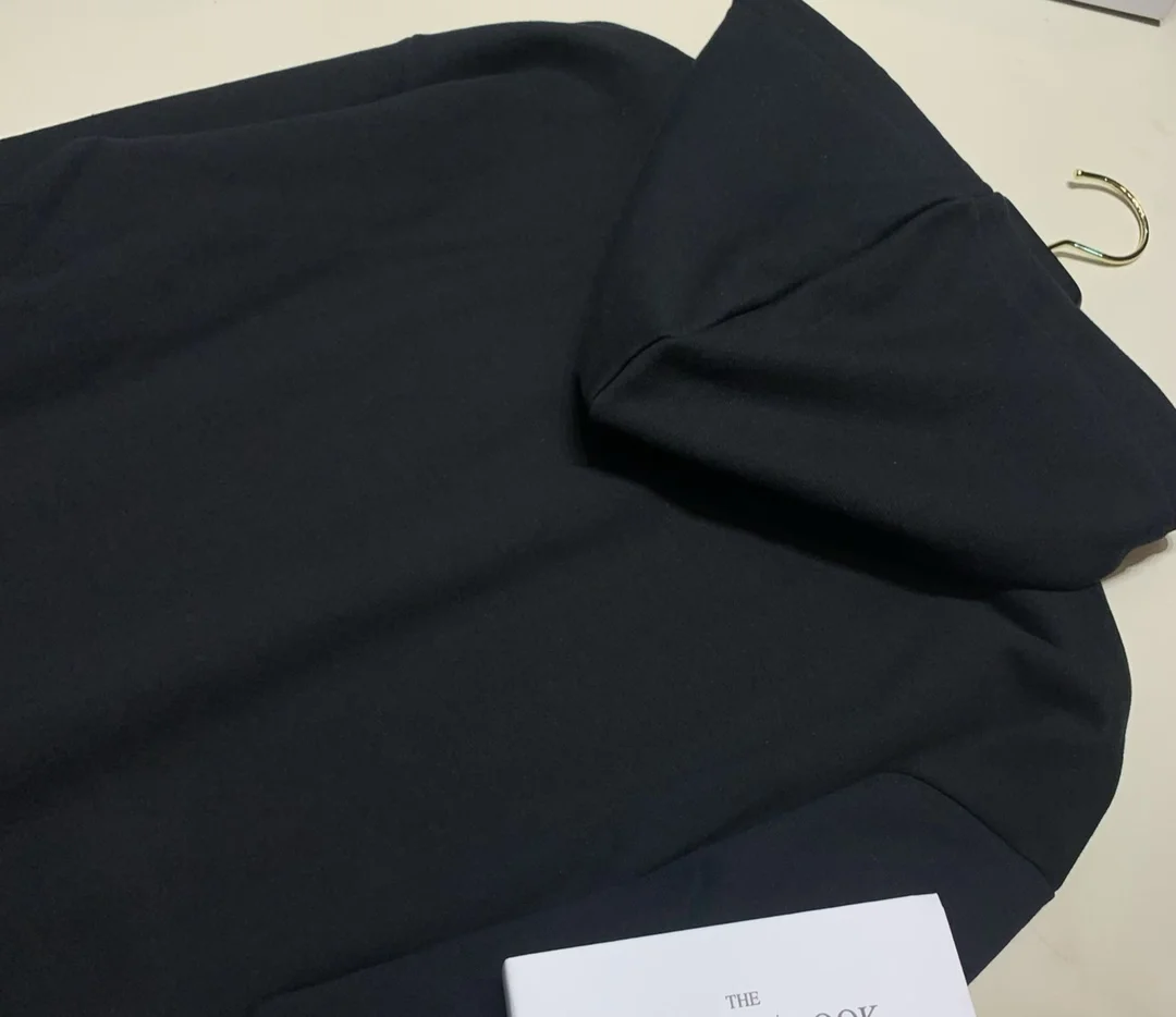 셀린느 코튼 플리스 스웨트셔츠 블랙