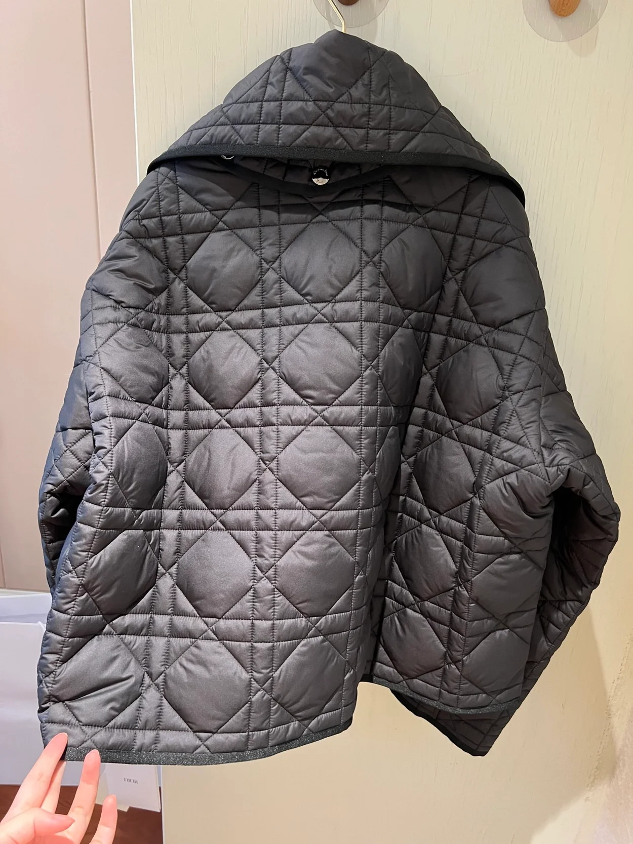 디올 크리스 크로스 매크로까나쥬 피코트