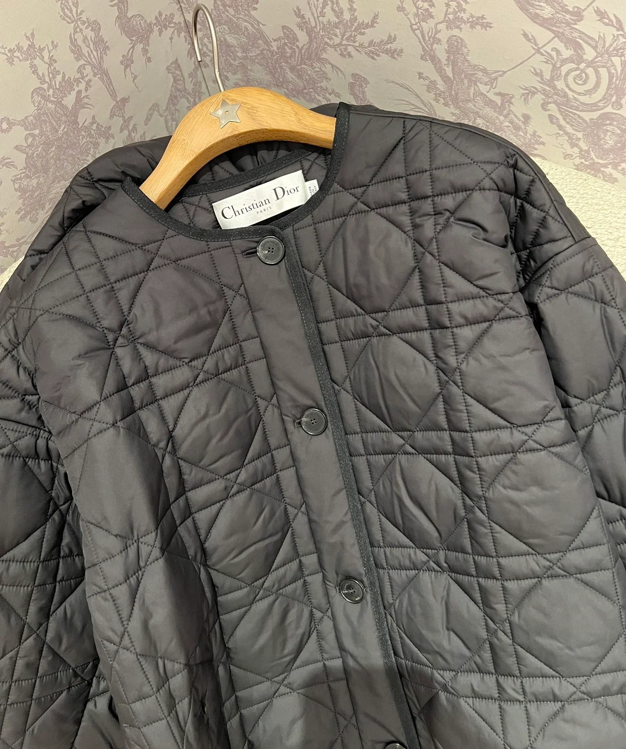 디올 크리스 크로스 매크로까나쥬 피코트